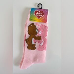 Care Bears Socks Size 6-12 Light Pink